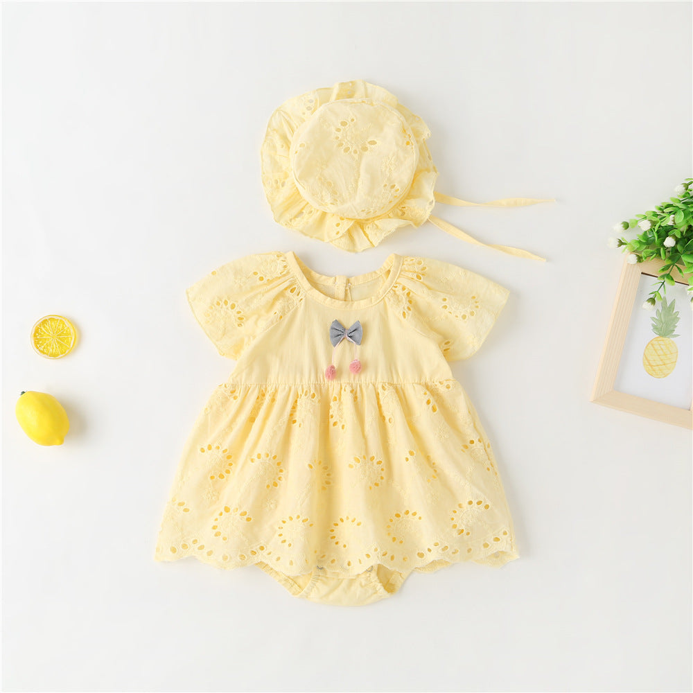 Summer Baby Romper  Style Infant Bodysuit Newborn Onesie Baby Triangular Crawling Suit