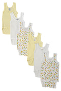 Unisex Baby 6 Pc Onezies and Tank Tops NC_0511
