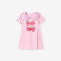 Children's Dress Summer Short Sleeve Kids Dress