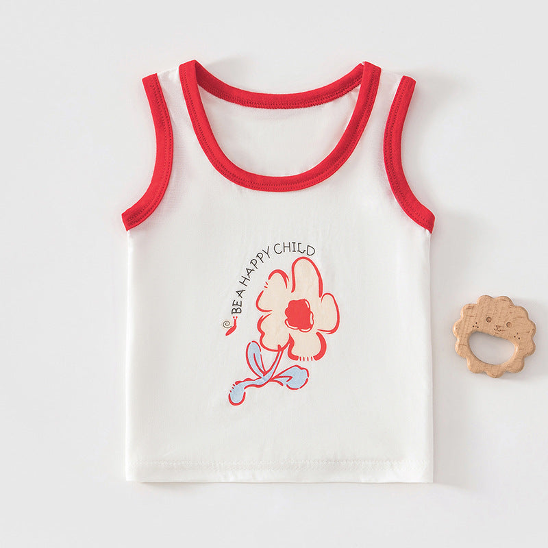 Baby Modal vest summer baby top