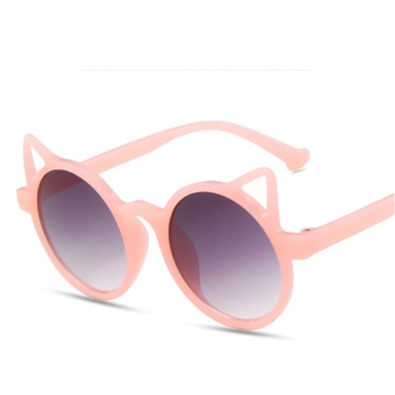 Summer Girl Boys Cute Sunglasse Animal Cartoon Flower Wings Outdoor  Children Lovely Vintage Sunglasses Protection Classic Kids