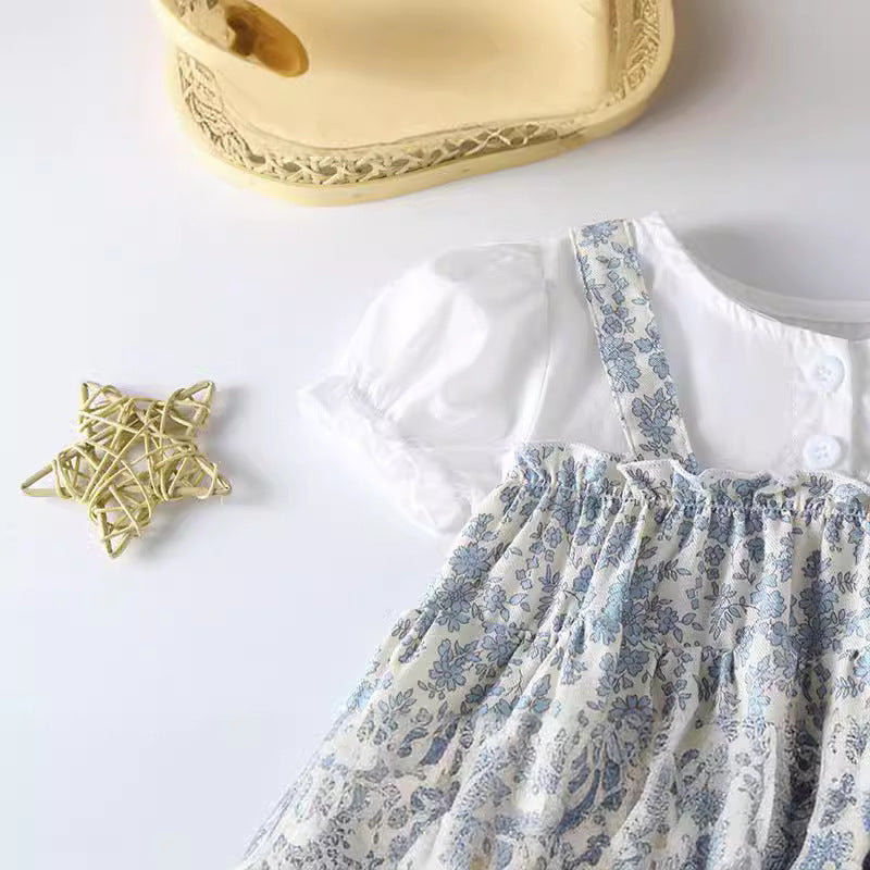 Baby Summer Dress Newborn Style Princess Dress Backpack Dress Baby Romper