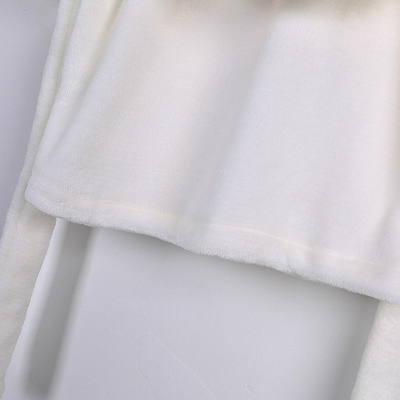 Flannel Bathrobe Children's Loungewear Cute Baby Unicorn Children's Sleep Robe Infant Bathrobe Drop Shipping