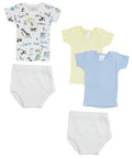 Infant Girls T-Shirts and Training Pants CS_0534