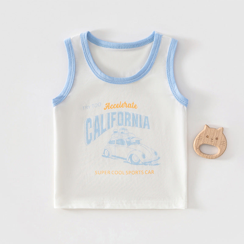 Baby Modal vest summer baby top