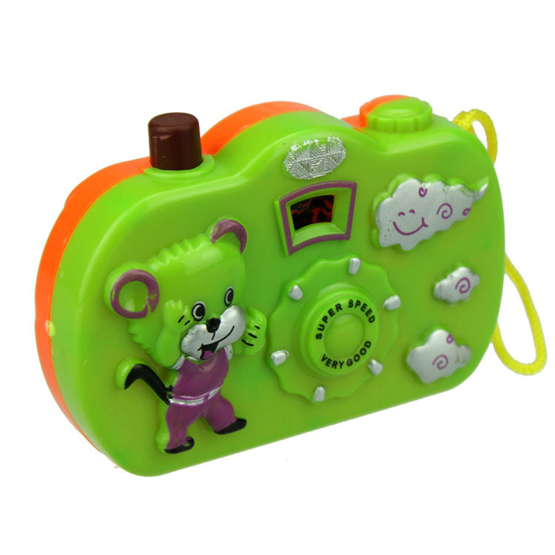 1pc Light Projection Camera Kids Educational Toys for Children Baby Gifts Animals World Random Color No Need To Install Battery