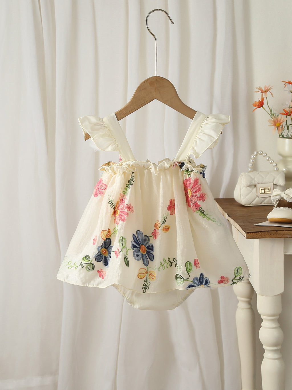 New Style Fashion Princess Dress for Kids, Beach and Sandwear Strap Romper