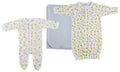 Boy Newborn Baby 3 Pc Layette Sets NC_0953