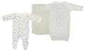 Unisex Newborn Baby 3 Pc Layette Sets NC_0970