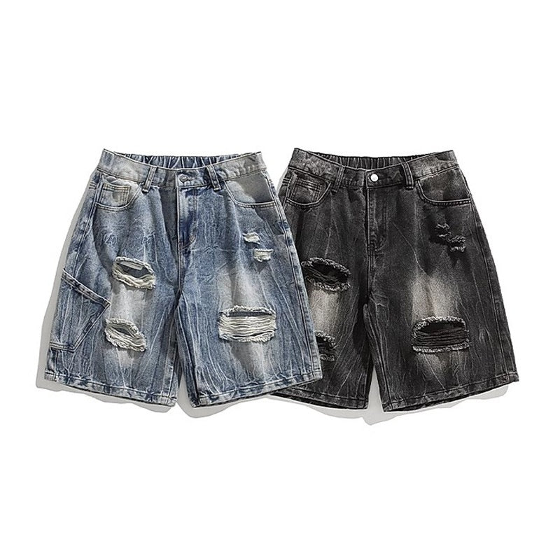 Loose casual ripped pants for boys