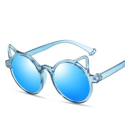 Summer Girl Boys Cute Sunglasse Animal Cartoon Flower Wings Outdoor  Children Lovely Vintage Sunglasses Protection Classic Kids