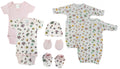 Newborn Baby Girl 7 Pc Layette Sets NC_0604