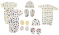 Newborn Baby Girl 9 Pc Layette Sets NC_0631