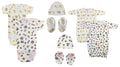 Newborn Baby Girl 8 Pc Layette Sets NC_0632
