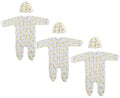 Unisex Closed-toe Sleep & Play with Caps (Pack of 6 ) NC_0707