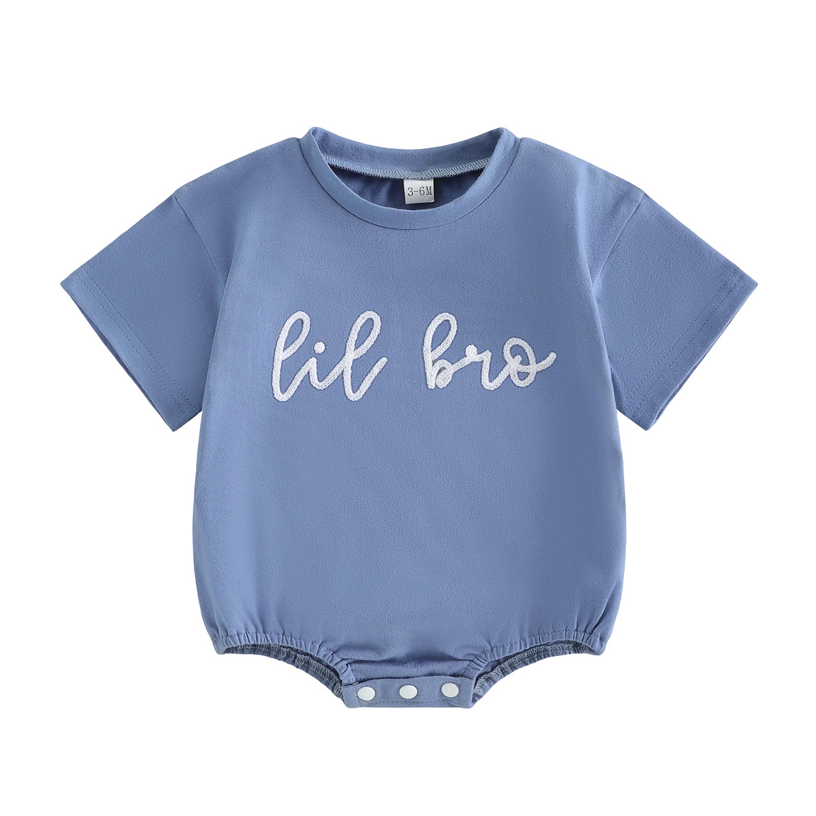 Baby Summer Short Sleeve Romper with  Bodysuit for Outings, 3-6 Months