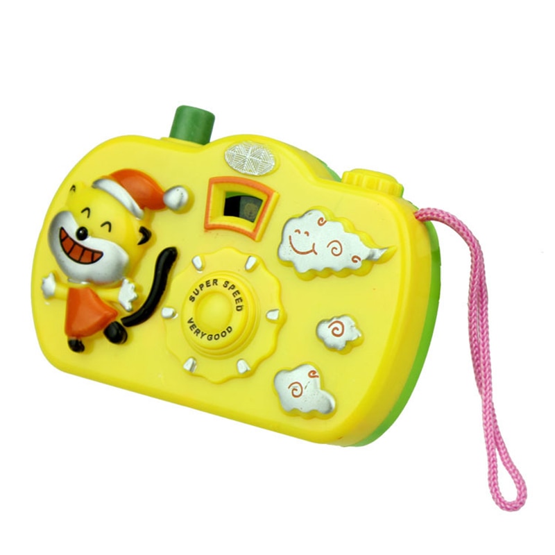 1pc Light Projection Camera Kids Educational Toys for Children Baby Gifts Animals World Random Color No Need To Install Battery