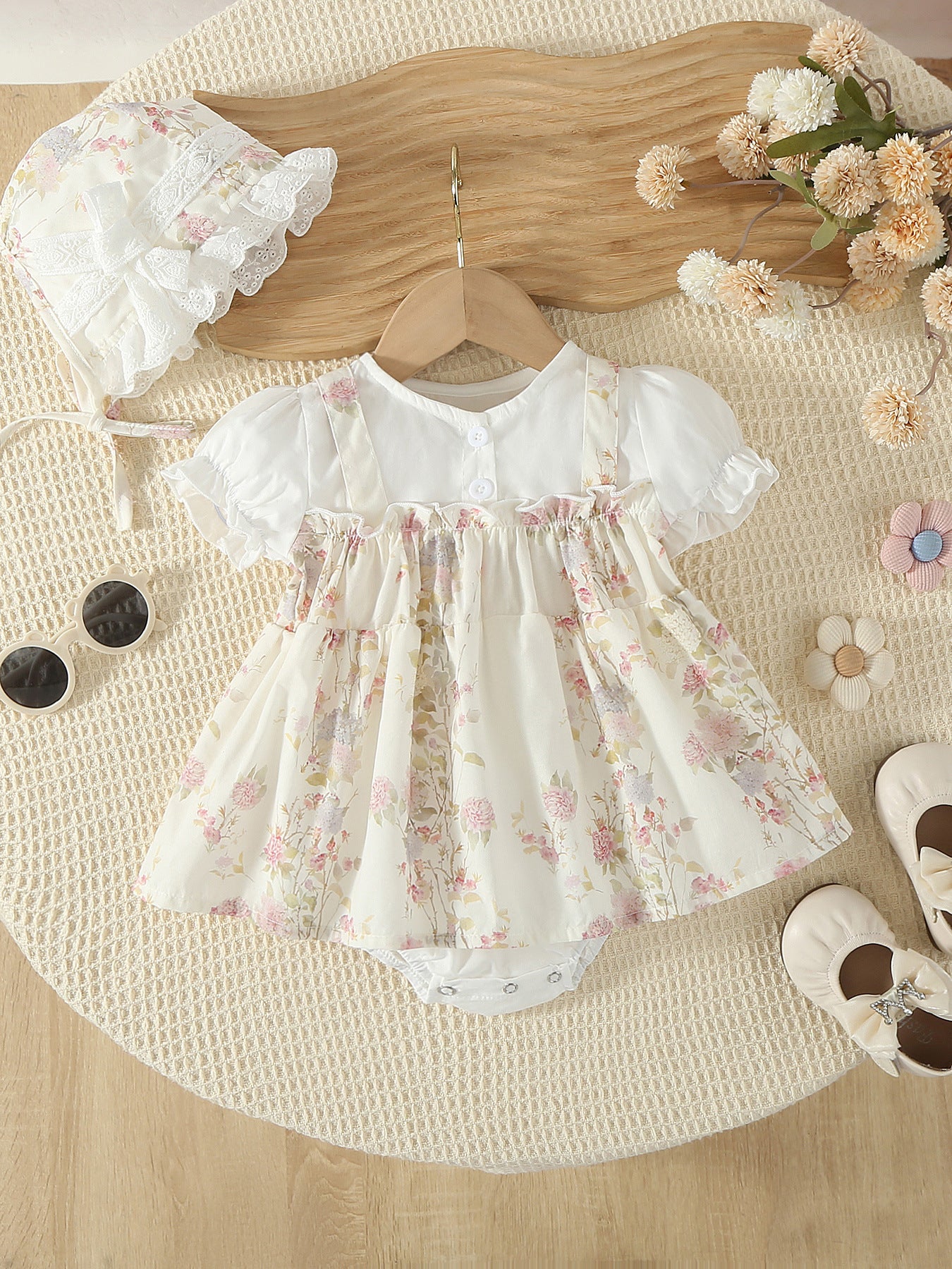 Baby Summer Dress Newborn Style Princess Dress Backpack Dress Baby Romper