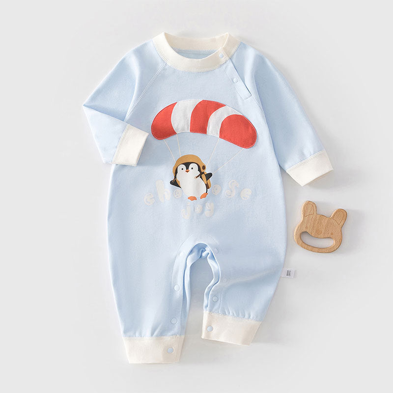 Baby jumpsuit for spring and autumn baby clothes for all seasons