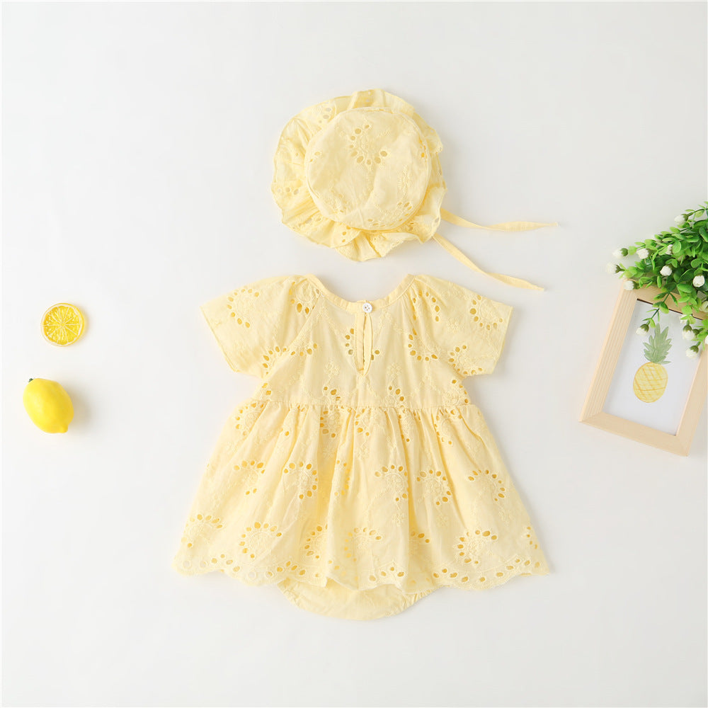 Summer Baby Romper  Style Infant Bodysuit Newborn Onesie Baby Triangular Crawling Suit