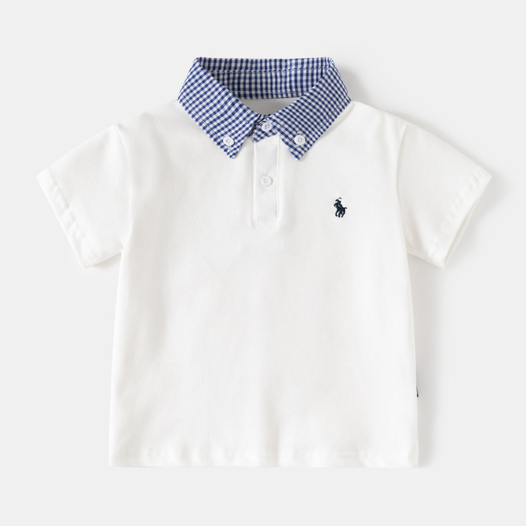 Boy's Summer Short Sleeve Polo Shirt