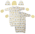 Unisex Newborn Baby 7 Piece Gown Set NC_0769