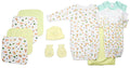 Unisex Newborn Baby 11 Pc Layette Baby Shower Gift Set LS_0128