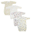 Newborn Baby Girls 4 Piece Gown Set NC_0808