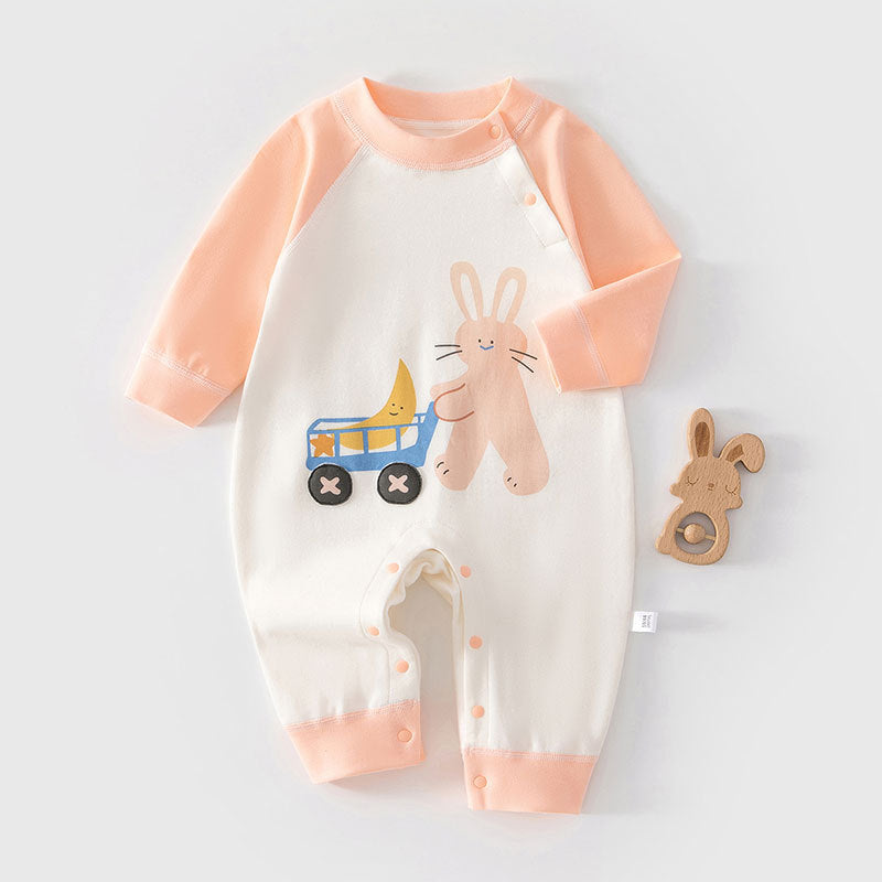 Baby jumpsuit for spring and autumn baby clothes for all seasons