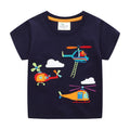 Kids T-Shirt Summer New StyleChildren's Clothing Boy T-Shirt Cartoon Round Neck Short Sleeve Kids T-Shirt