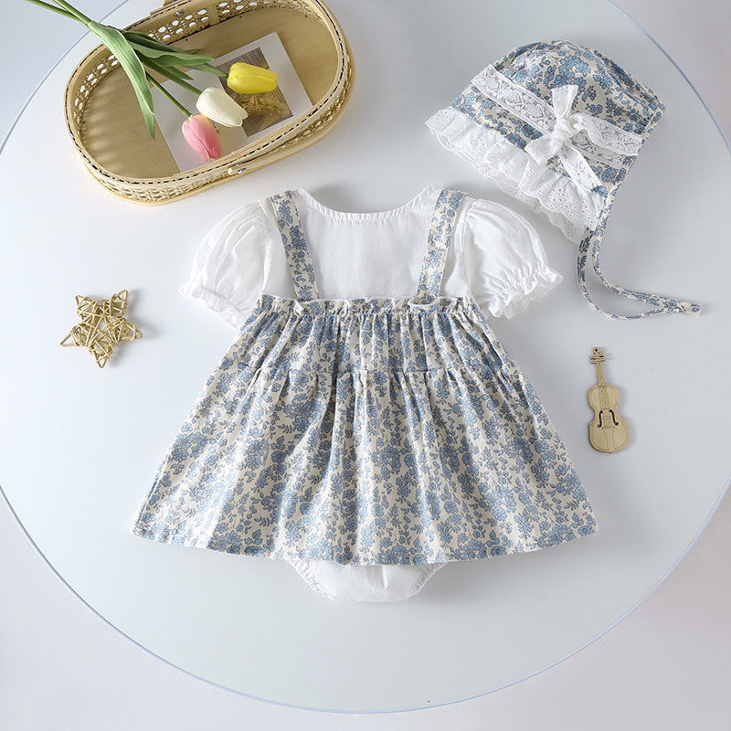 Baby Summer Dress Newborn Style Princess Dress Backpack Dress Baby Romper