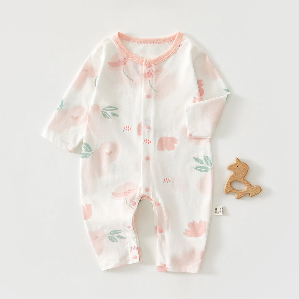 Baby summer thin jumpsuit long sleeved air-conditioned suit