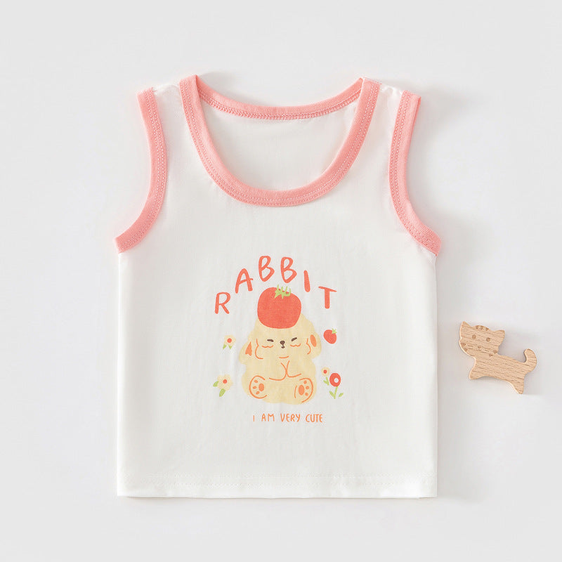 Baby Modal vest summer baby top