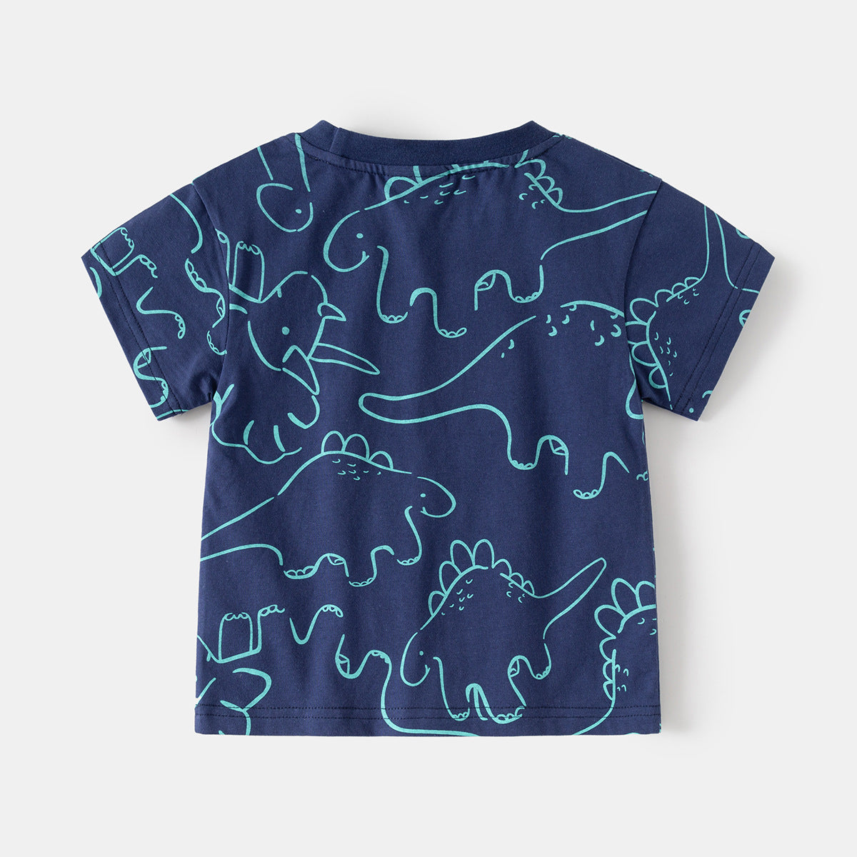Short Sleeve T-Shirt Summer New Kids Clothing Printed Half Sleeve Top Drop Shipping