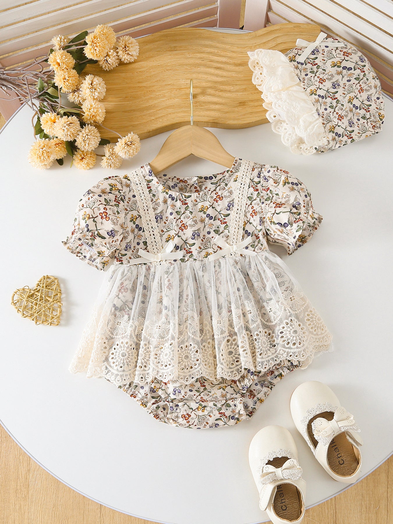 Baby Summer Dress Newborn Style Princess Dress Backpack Dress Baby Romper