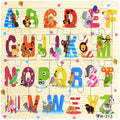 Wooden puzzle, children's animal puzzle, educational cartoon, flat puzzle toy for early childhood education