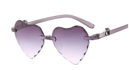 Fashion Brand Heart Kids Sunglasses Children Retro Cute Pink Cartoon Sun Glasses Frame Girls Boys Baby Sunglasses UV400 Eyewear