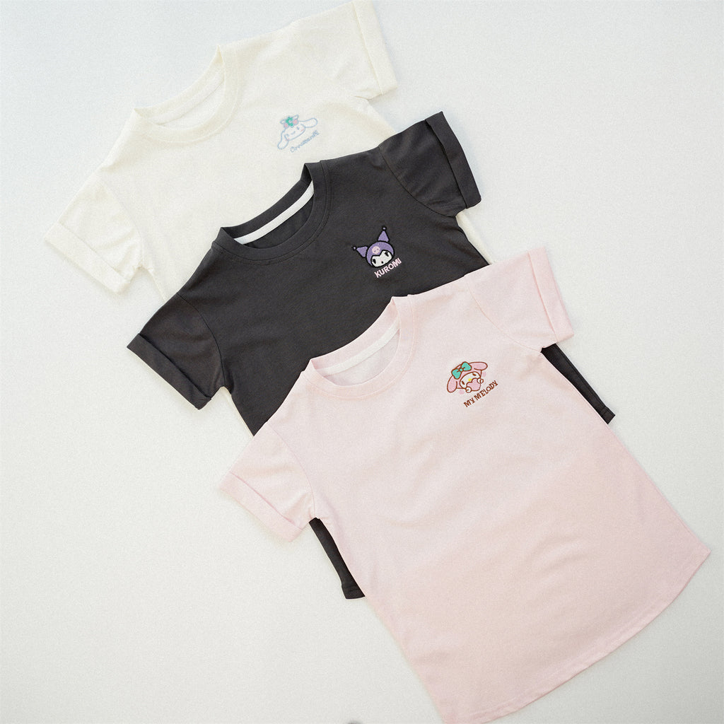 Baby Girl Embroidered T-shirt Skirt