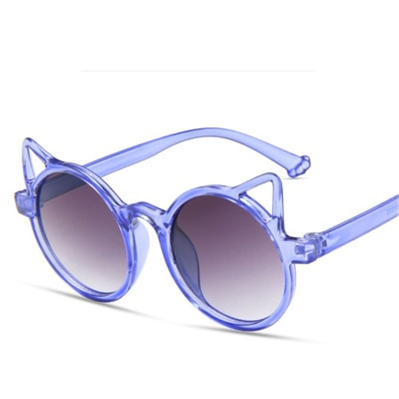 Summer Girl Boys Cute Sunglasse Animal Cartoon Flower Wings Outdoor  Children Lovely Vintage Sunglasses Protection Classic Kids