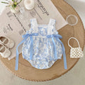 Baby Clothes Summer Lightweight Girl Baby Vest Romper Princess Newborn Onesie Crawling Suit
