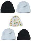 Boys Baby Caps (Pack of 5) LS_CAPS_BOYS